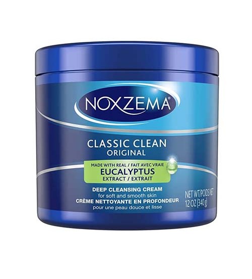 Noxzema Classic Clean Cleanser Original Deep Cleansing Eucalyptus 340g